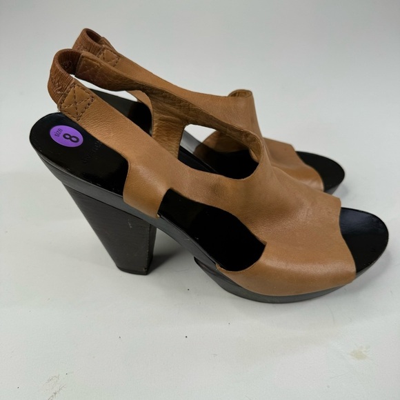 Givenchy Women’s Leather Heeled Sandals Size 39 - Picture 1 of 8